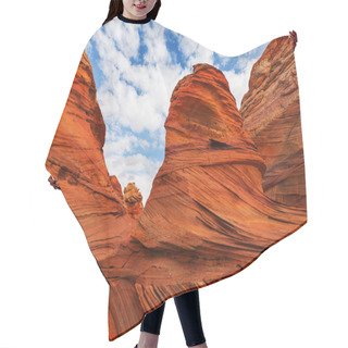 Personality  Sandstone Formations In Utah Hair Cutting Cape