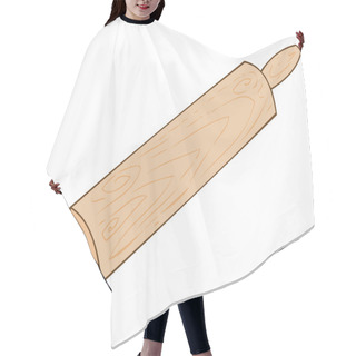 Personality  Wooden Rolling-pin. Hair Cutting Cape