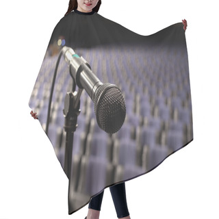 Personality  Microphone Hair Cutting Cape