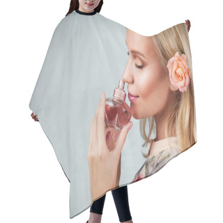 Personality  Sensual Tender Delicate Young Woman Portrait With Fragrance, Enj Hair Cutting Cape