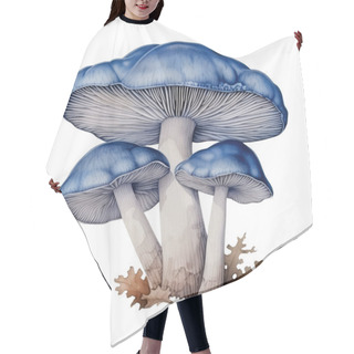 Personality  Mushroom Fungi Toadstools Nature Botanical Illustration Clipart. Enchanting Fungi Toadstool Whimsical Illustration Nature Sublimation For Decorations, Journal, Planner, T-shirt. Hair Cutting Cape