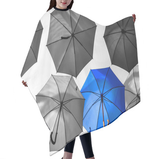 Personality  Umbrella Standing Out From The Crowd Unique Concept Hair Cutting Cape