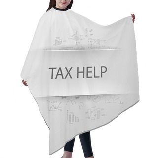 Personality  TAX HELP Hair Cutting Cape