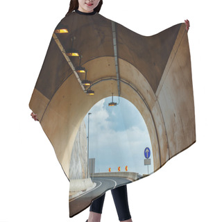 Personality  Car Tunnel Hair Cutting Cape