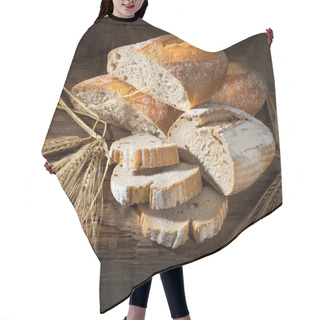 Personality  Still Life With Bread And Ears Hair Cutting Cape