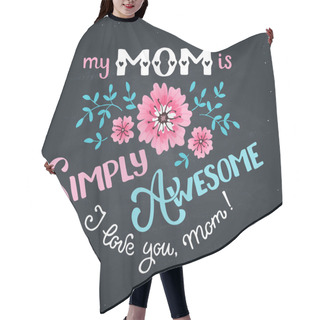 Personality  Mothers Day Card Hair Cutting Cape