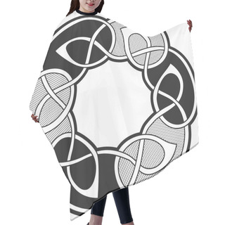 Personality  Celtic Vector Design Hair Cutting Cape