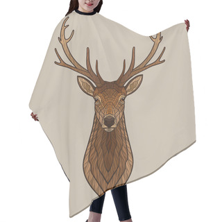 Personality  Deer Head Hair Cutting Cape