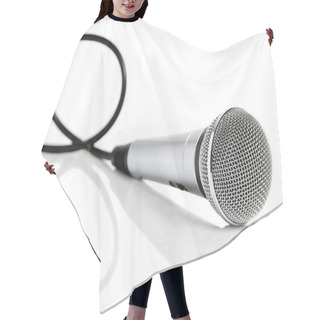 Personality  Microphone With Cable Hair Cutting Cape