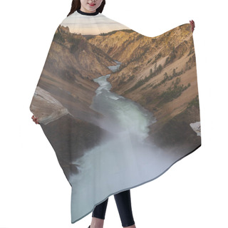 Personality  Grand Canyon Of Yellowstone National Park, USA Hair Cutting Cape