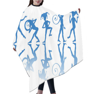 Personality  Harlequins Hair Cutting Cape