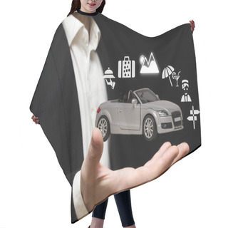 Personality  Holiday Car Hair Cutting Cape