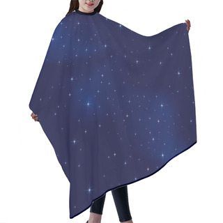 Personality  Starry Sky Hair Cutting Cape