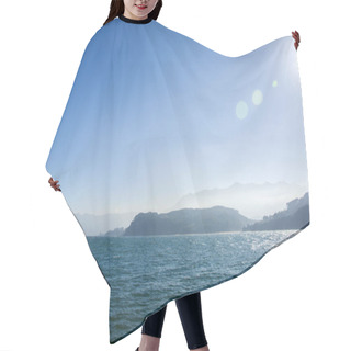 Personality  Photo Of An Asturian Landscape With Sea, Sky And Sunlight Hair Cutting Cape