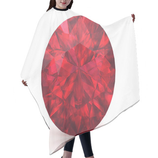 Personality  Ruby ,Citrine Hair Cutting Cape