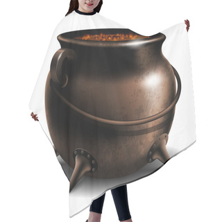 Personality  Cauldron With Potion Hair Cutting Cape
