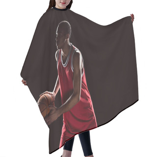 Personality  Basketball Player With Ball  Hair Cutting Cape