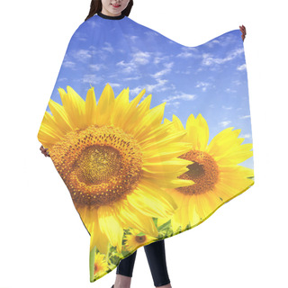 Personality  Sunflowers Hair Cutting Cape