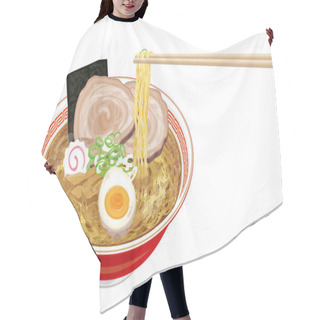 Personality  Soy Sauce Ramen Japanese Food Hair Cutting Cape