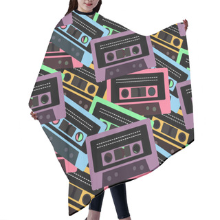 Personality  Audio Cassette Retro Tape Recorder, Hair Cutting Cape