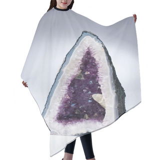 Personality  Amethyst Geode Hair Cutting Cape