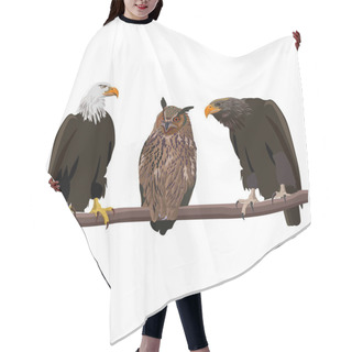 Personality  Birds Of Prey Set Hair Cutting Cape
