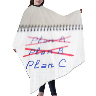 Personality  Plans A And B Failed, We Need Plan C Hair Cutting Cape
