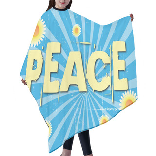 Personality  Peace Hair Cutting Cape