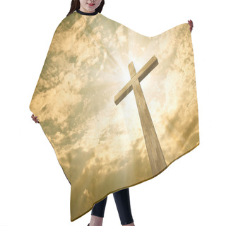 Personality  Cross Against The Sky Hair Cutting Cape