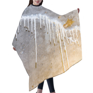 Personality  Stalactites, Concrete Ceiling Hair Cutting Cape