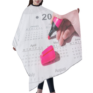 Personality  Analysis Of A Calendar Hair Cutting Cape