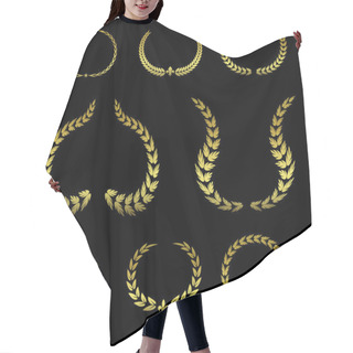 Personality  Collection Of Golden Laurel Wreaths Vol 2 Hair Cutting Cape