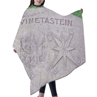 Personality  The Vineta Stone On Usedom Hair Cutting Cape