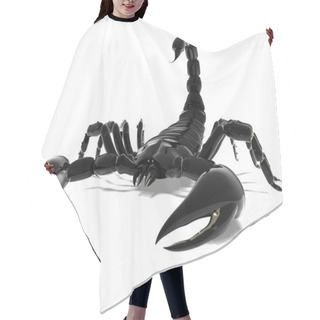 Personality  Black Scorpion Hair Cutting Cape