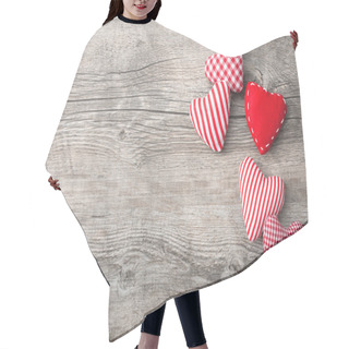 Personality  Valentines Day Background Hair Cutting Cape