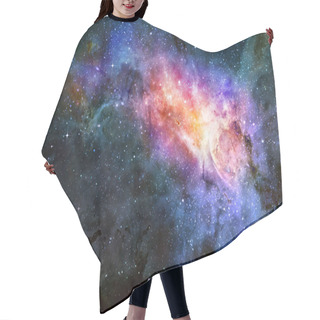 Personality  Nebula Gas Cloud In Deep Outer Space Hair Cutting Cape