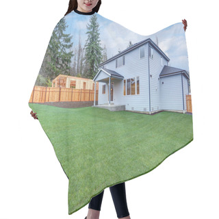 Personality  New Luxury Home With Covered Back Porch  Hair Cutting Cape