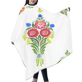 Personality  Traditional Painting In Russian Style Hair Cutting Cape