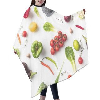 Personality  Unprocessed Vegetables Hair Cutting Cape