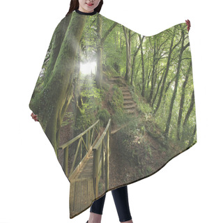 Personality  Scottish Landscape Hair Cutting Cape