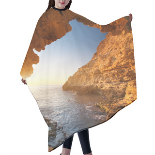 Personality  Sunset Into Grotto Hair Cutting Cape