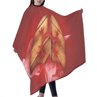 Personality  Human Lungs Hair Cutting Cape