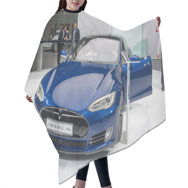 Personality  Tesla Model S P90D Hair Cutting Cape