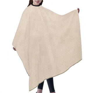 Personality  Beige Leather Hair Cutting Cape