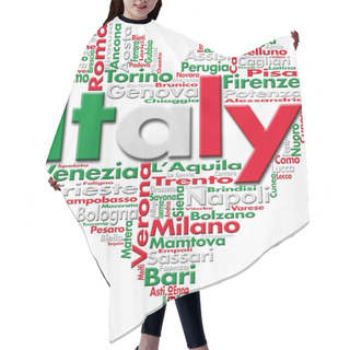 Personality  I Love Italy Hair Cutting Cape