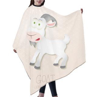 Personality  Chinese Zodiac Set Year Of The Goat Hair Cutting Cape