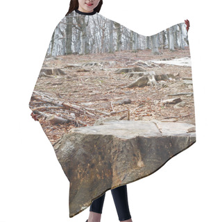 Personality  Cut Forest Hair Cutting Cape