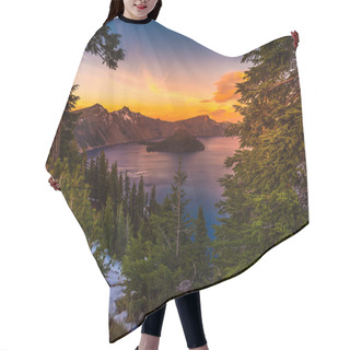 Personality  Crater Lake National Park Oregon Hair Cutting Cape