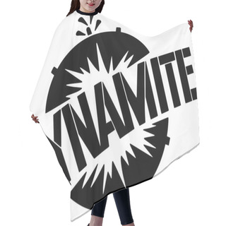 Personality  Dynamite Banner Hair Cutting Cape