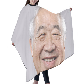 Personality  Happy Smiling Portrait Hair Cutting Cape